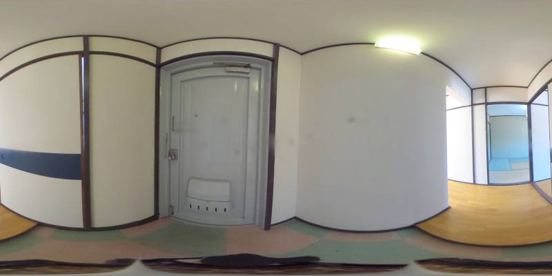 パノラマ画像玄関