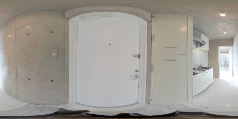 パノラマ画像玄関