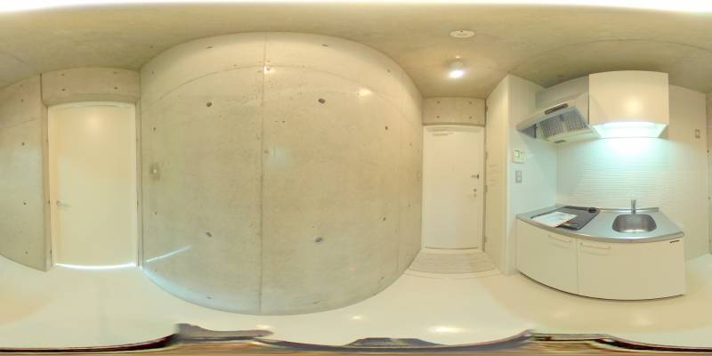 パノラマ画像キッチン