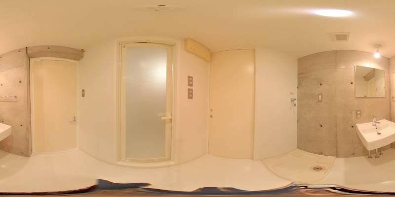 パノラマ画像洗面所