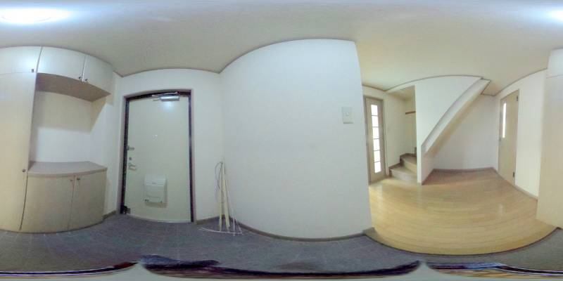 パノラマ画像玄関