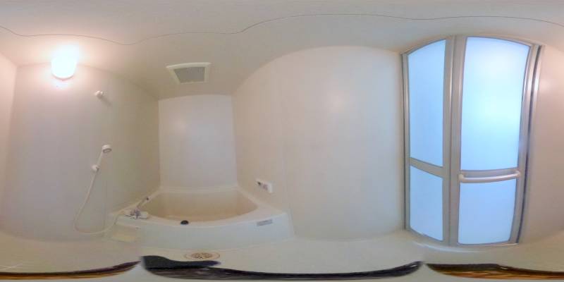 パノラマ画像バスルーム