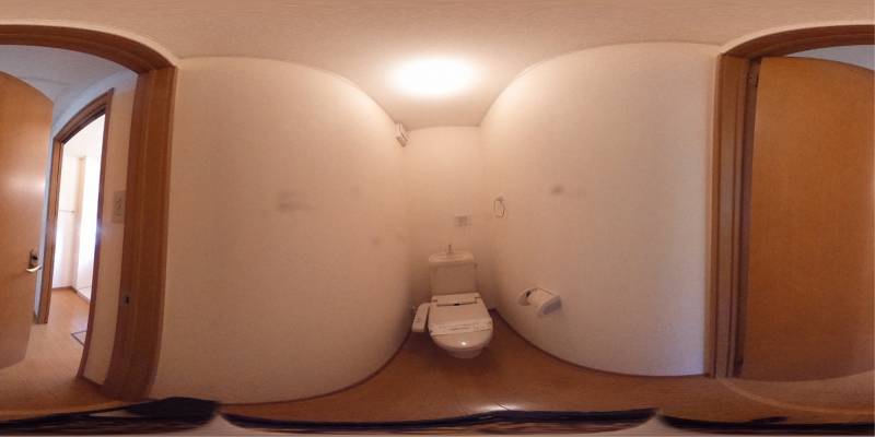 パノラマ画像トイレ