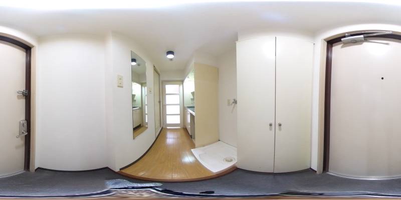 パノラマ画像玄関