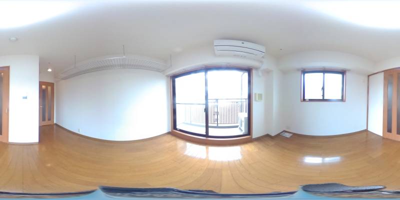 パノラマ画像洋室