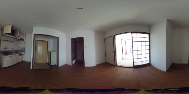 パノラマ画像キッチン