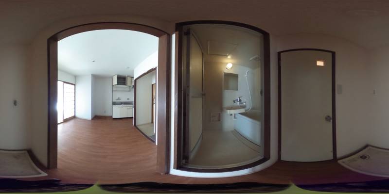 パノラマ画像洗面所