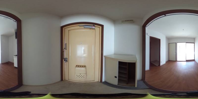 パノラマ画像玄関