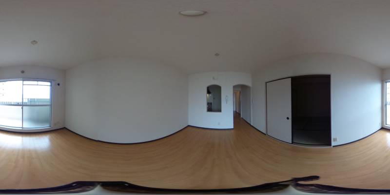 パノラマ画像洋室