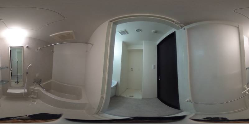 パノラマ画像バスルーム