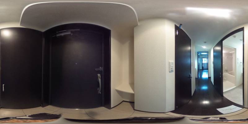 パノラマ画像玄関