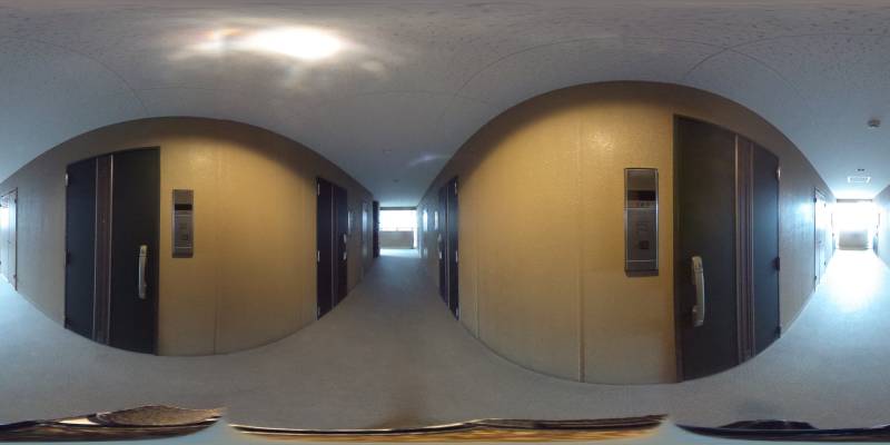 パノラマ画像玄関