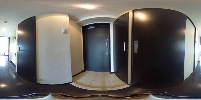 パノラマ画像玄関