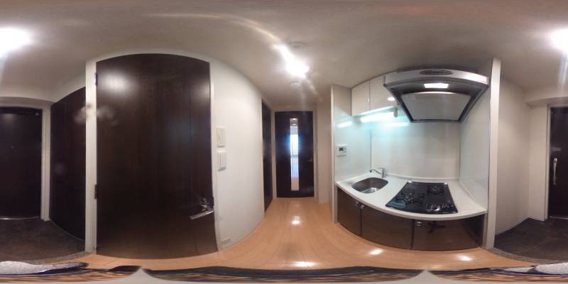 パノラマ画像玄関