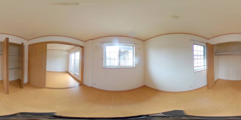 パノラマ画像洋室