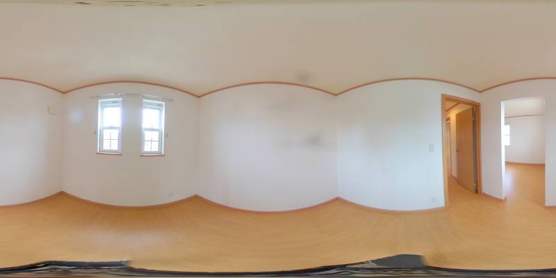 パノラマ画像洋室