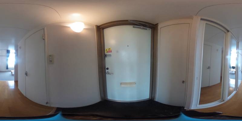 パノラマ画像玄関