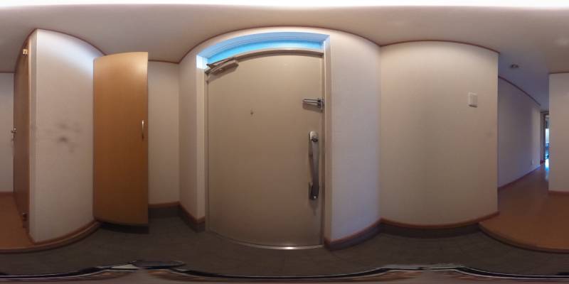 パノラマ画像玄関