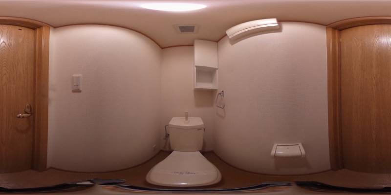 パノラマ画像トイレ