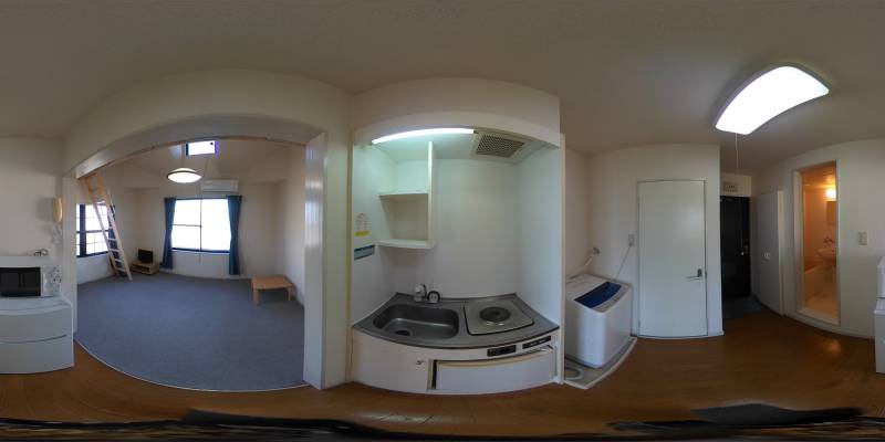 パノラマ画像キッチン