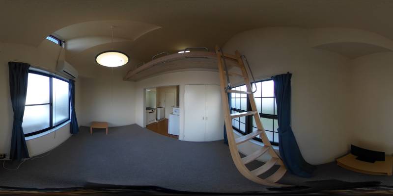 パノラマ画像洋室