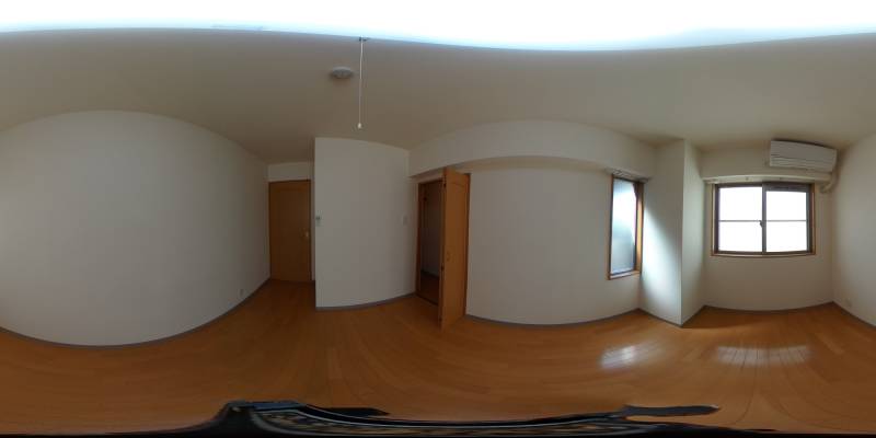 パノラマ画像洋室