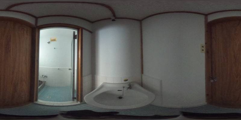 パノラマ画像洗面所