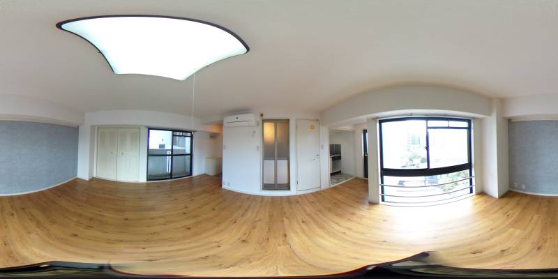 パノラマ画像洋室