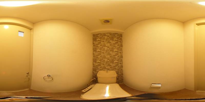 パノラマ画像トイレ