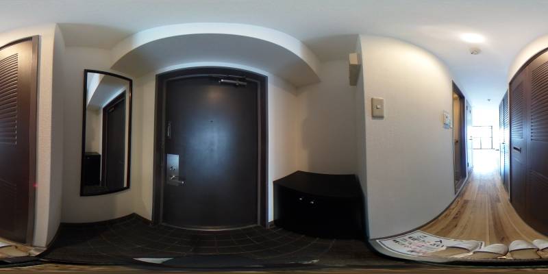 パノラマ画像玄関