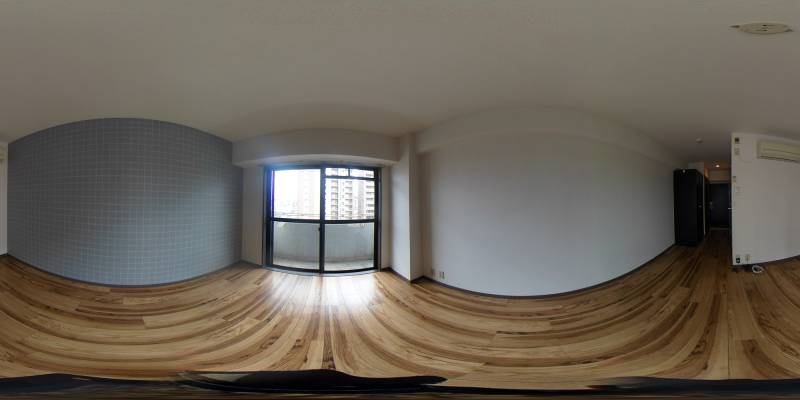 パノラマ画像リビング