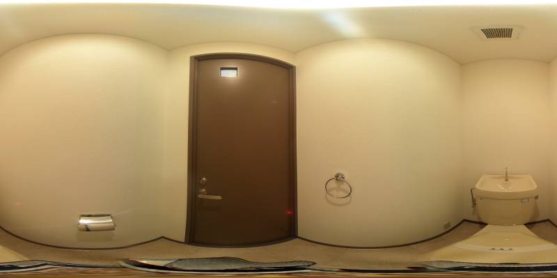 パノラマ画像トイレ