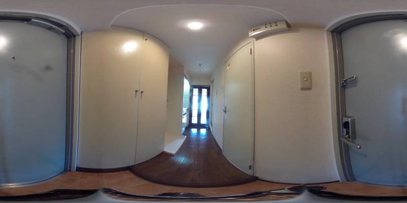 パノラマ画像玄関