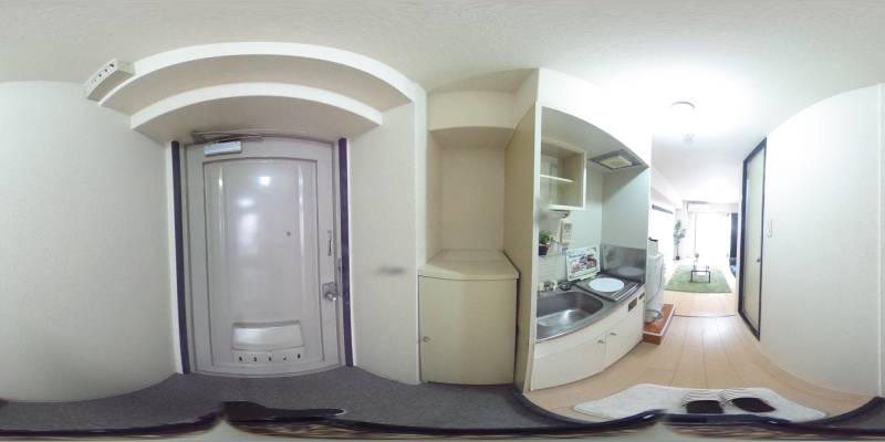 パノラマ画像玄関