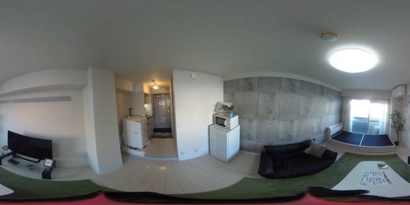 パノラマ画像リビング