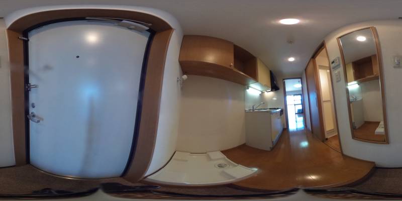 パノラマ画像玄関