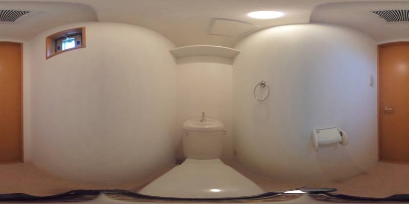 パノラマ画像トイレ