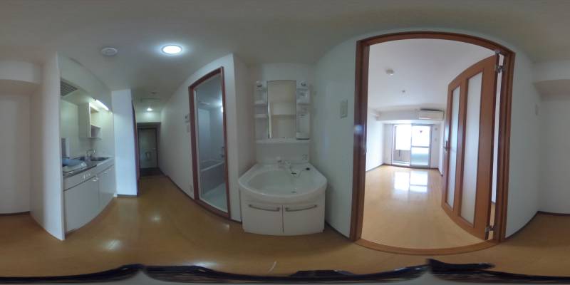 パノラマ画像洗面所