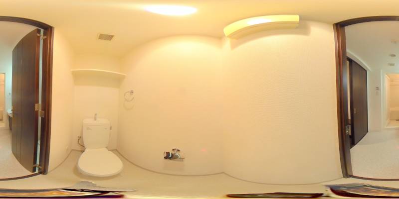 パノラマ画像トイレ