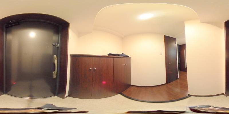 パノラマ画像玄関