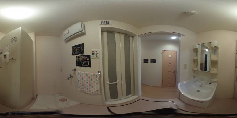 パノラマ画像洗面所