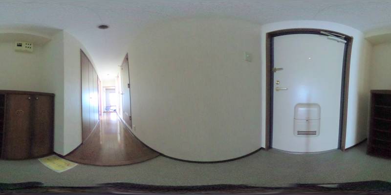 パノラマ画像玄関