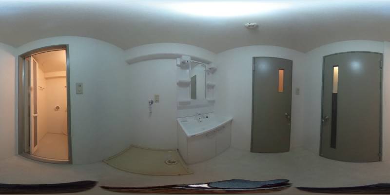 パノラマ画像洗面所