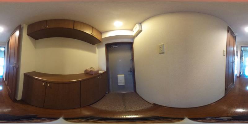 パノラマ画像玄関