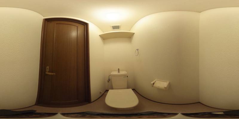 パノラマ画像トイレ