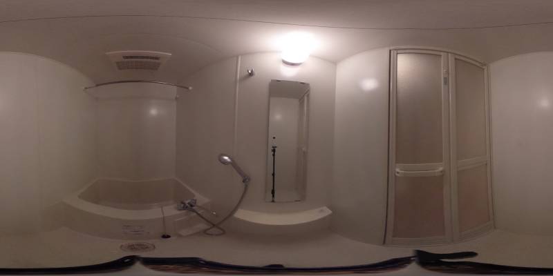 パノラマ画像バスルーム