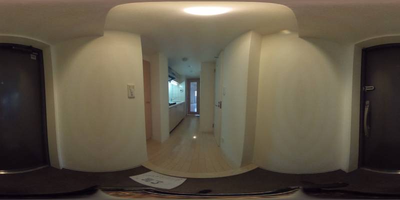 パノラマ画像玄関