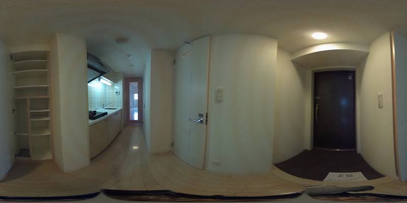 パノラマ画像玄関