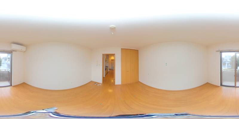 パノラマ画像洋室