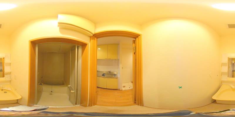 パノラマ画像洗面所